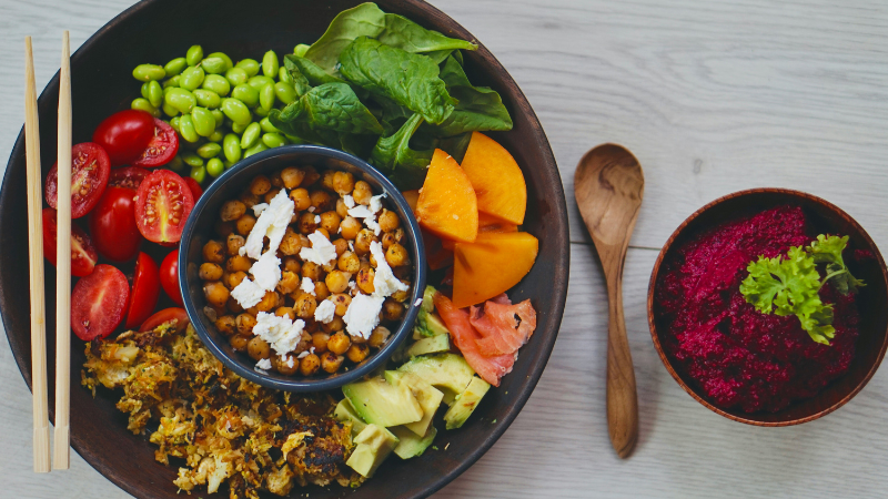 Healthy food list in Indian diet for fast weight gain with banana shake, paneer, rice, nuts, and other high calorie foods
