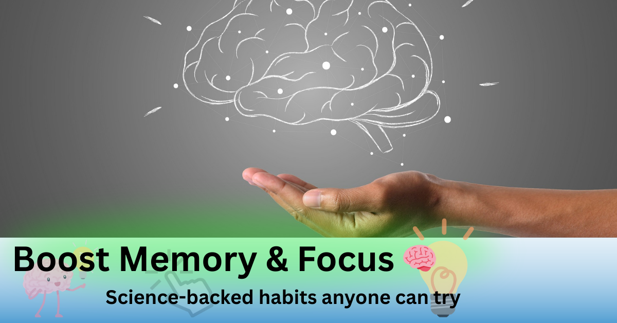 how to improve memory concentration