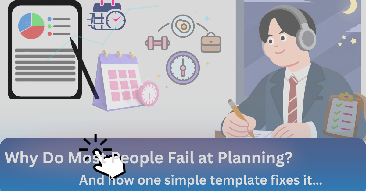 Productivity Plan Template.
