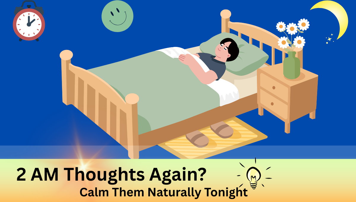 How to Stop Overthinking at Night Naturally