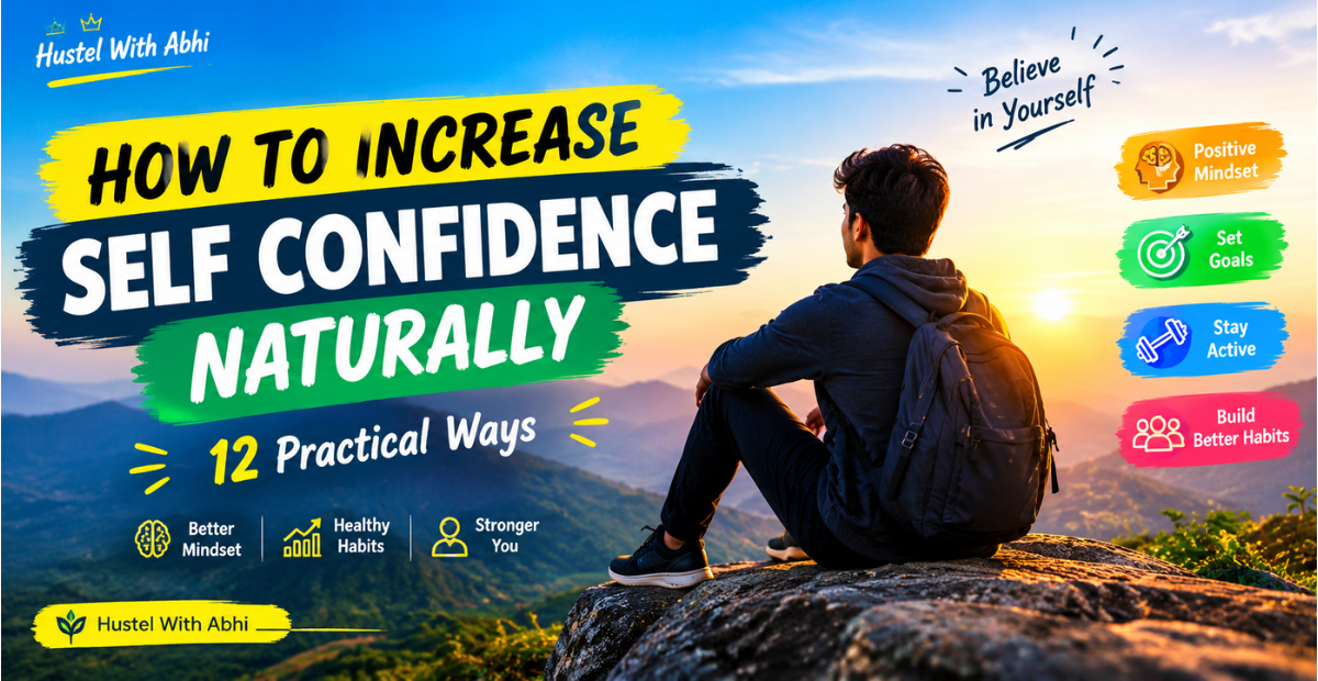 how to increase self confidence naturally