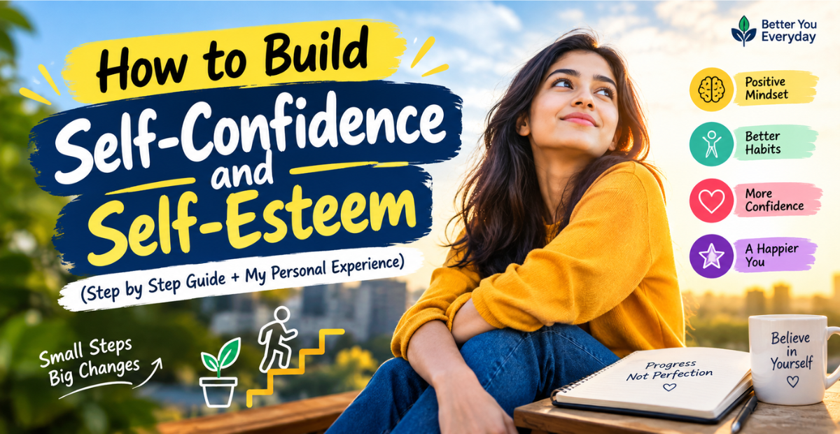 How to Build Self Confidence and Self Esteem