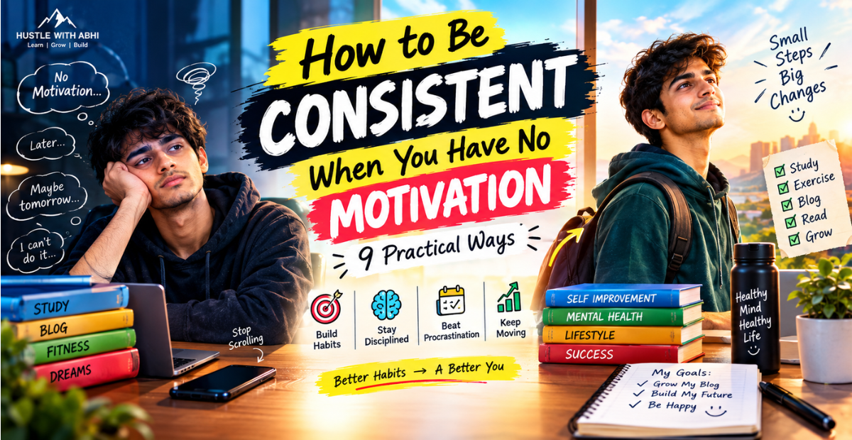 How to Be Consistent When You Have No Motivation