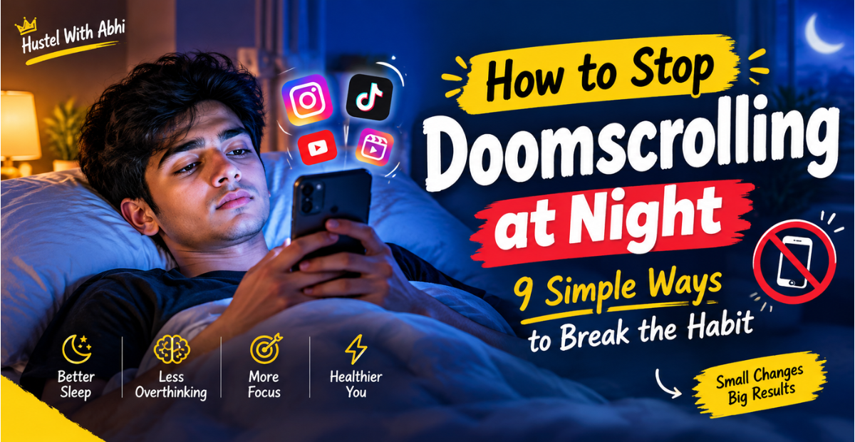 How to Stop Doomscrolling at Night