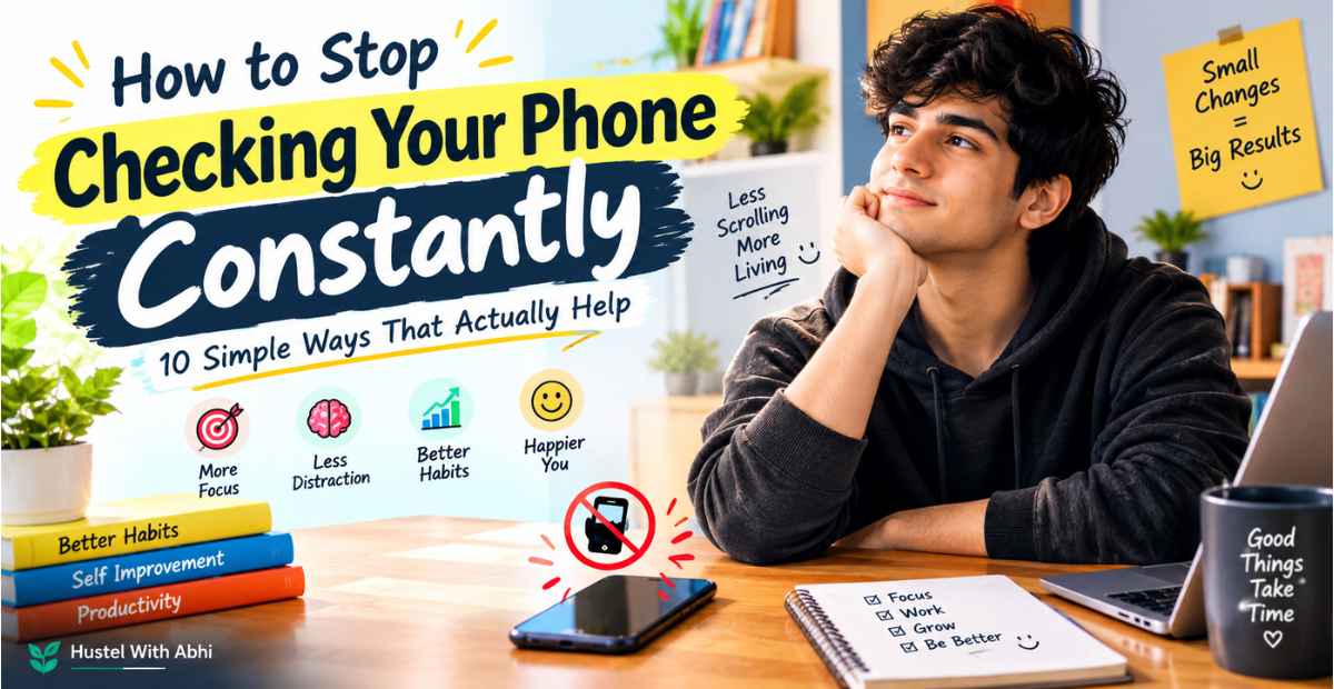 How to Stop Checking Your Phone Constantly